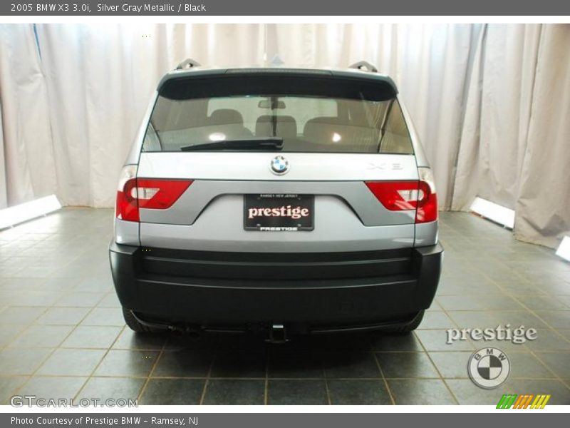 Silver Gray Metallic / Black 2005 BMW X3 3.0i