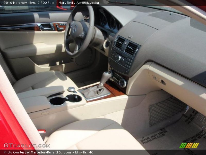 Mars Red / Almond/Mocha 2010 Mercedes-Benz C 300 Sport