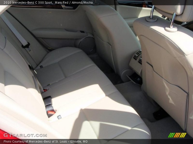 Mars Red / Almond/Mocha 2010 Mercedes-Benz C 300 Sport
