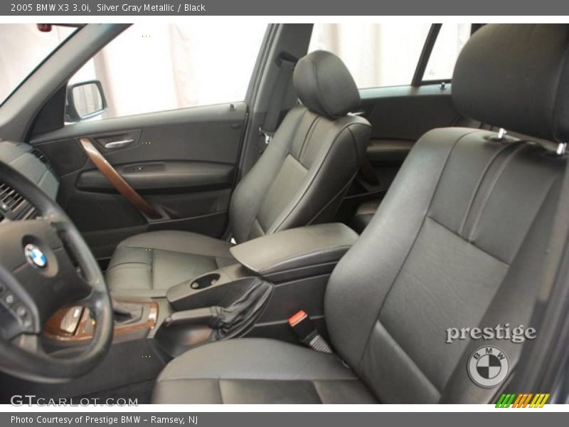 Silver Gray Metallic / Black 2005 BMW X3 3.0i