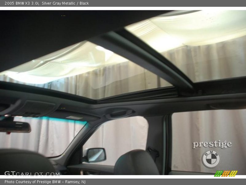 Silver Gray Metallic / Black 2005 BMW X3 3.0i