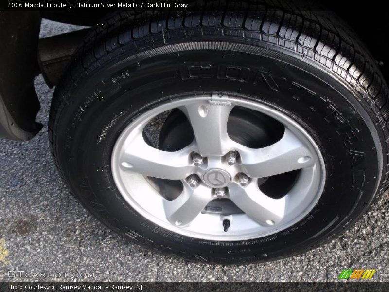 Platinum Silver Metallic / Dark Flint Gray 2006 Mazda Tribute i