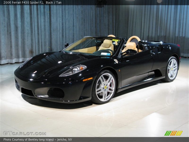 Black / Tan 2006 Ferrari F430 Spider F1
