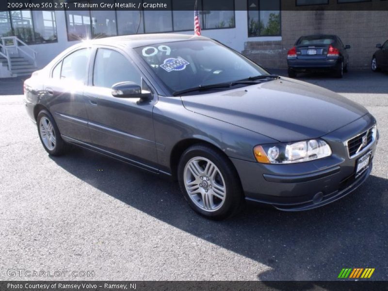 Titanium Grey Metallic / Graphite 2009 Volvo S60 2.5T