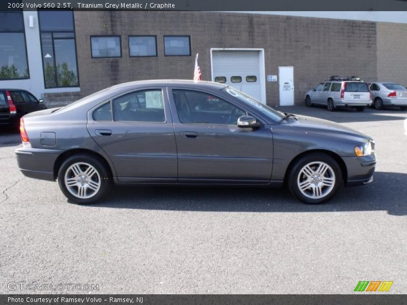 Titanium Grey Metallic / Graphite 2009 Volvo S60 2.5T