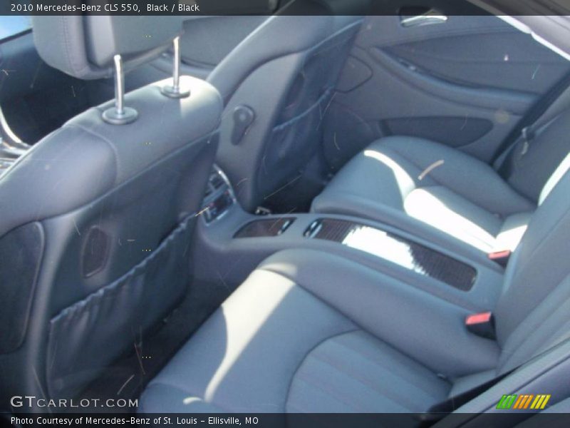 Black / Black 2010 Mercedes-Benz CLS 550