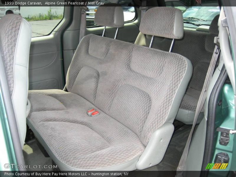 Alpine Green Pearlcoat / Mist Gray 1999 Dodge Caravan