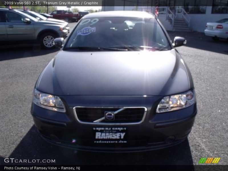 Titanium Grey Metallic / Graphite 2009 Volvo S60 2.5T