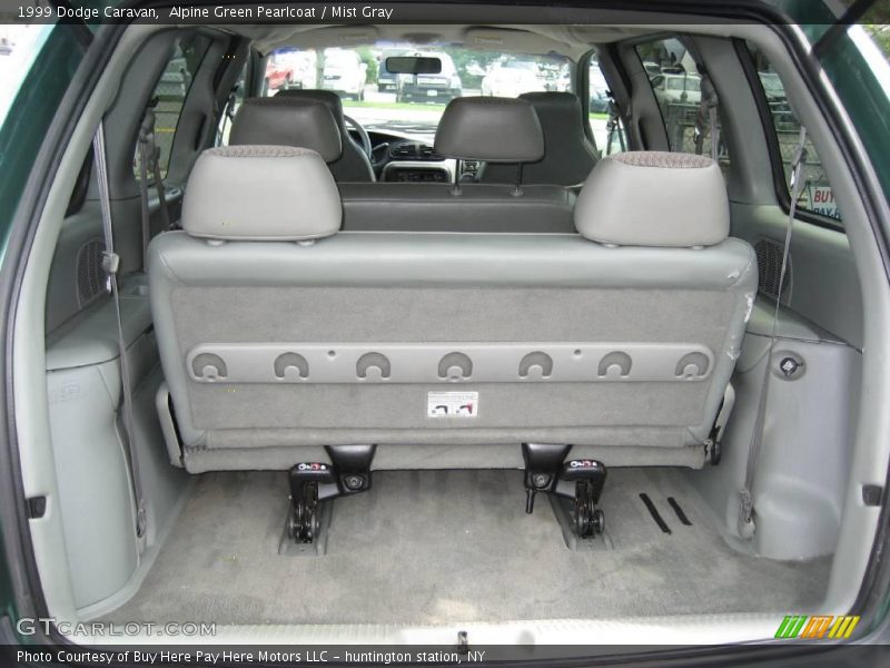 Alpine Green Pearlcoat / Mist Gray 1999 Dodge Caravan