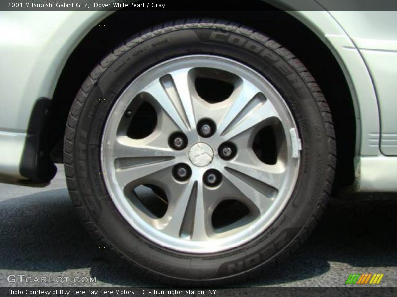 Dover White Pearl / Gray 2001 Mitsubishi Galant GTZ