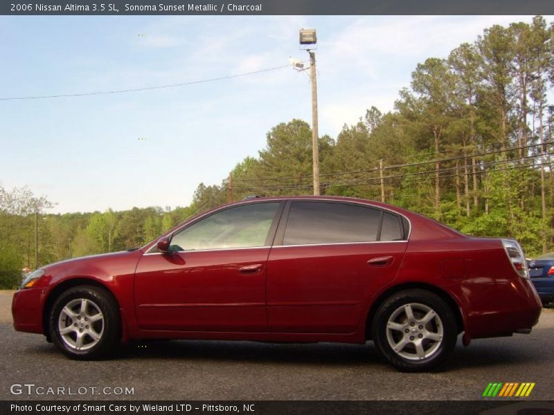 Sonoma Sunset Metallic / Charcoal 2006 Nissan Altima 3.5 SL