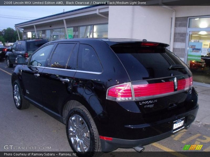 Black Clearcoat / Charcoal Black/Medium Light Stone 2008 Lincoln MKX Limited Edition AWD