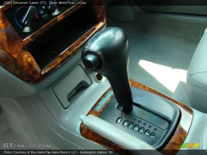 Dover White Pearl / Gray 2001 Mitsubishi Galant GTZ
