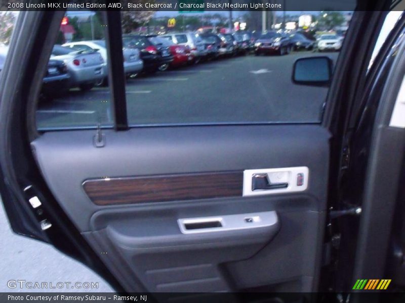 Black Clearcoat / Charcoal Black/Medium Light Stone 2008 Lincoln MKX Limited Edition AWD