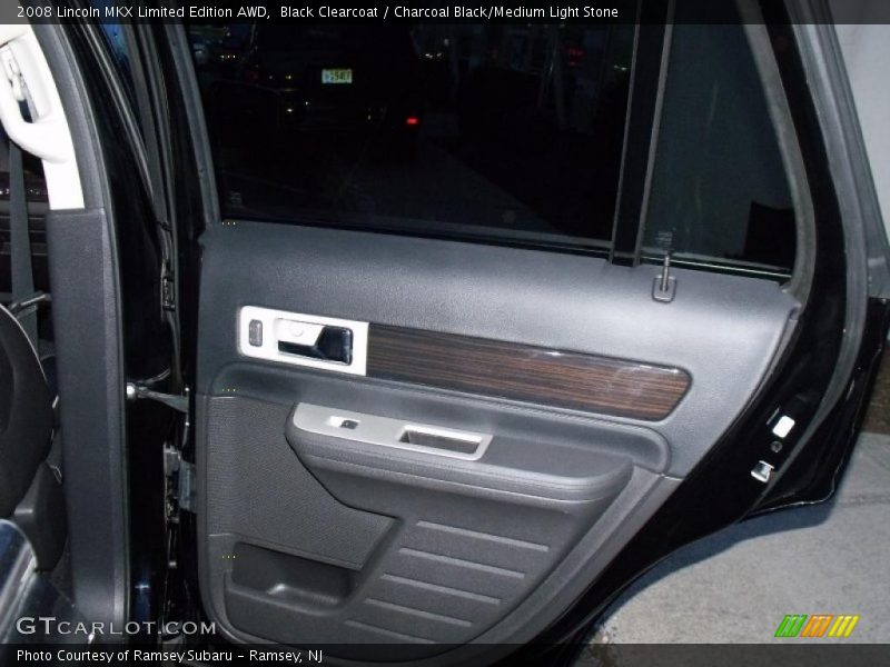 Black Clearcoat / Charcoal Black/Medium Light Stone 2008 Lincoln MKX Limited Edition AWD