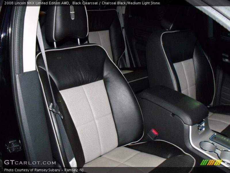 Black Clearcoat / Charcoal Black/Medium Light Stone 2008 Lincoln MKX Limited Edition AWD