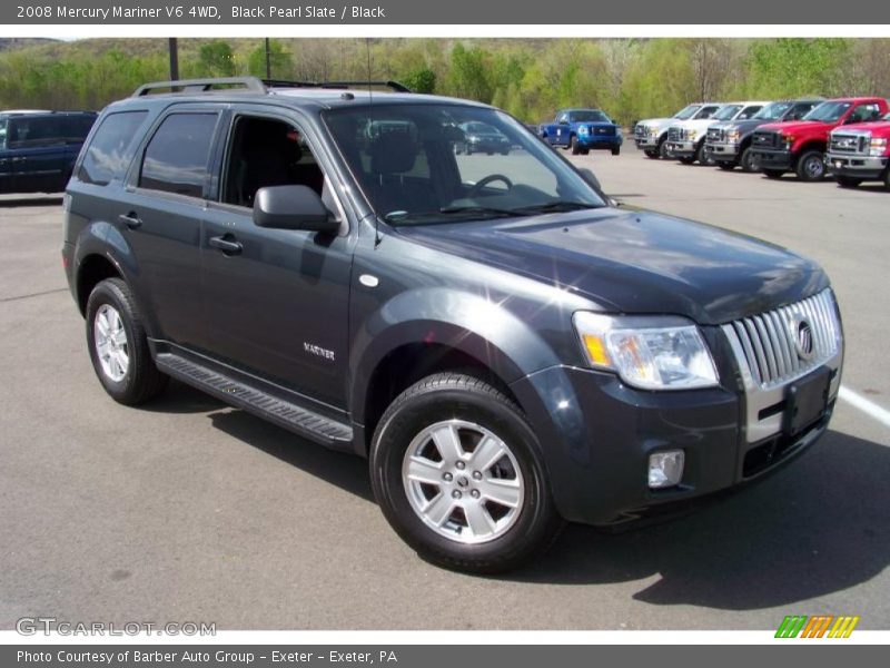 Black Pearl Slate / Black 2008 Mercury Mariner V6 4WD