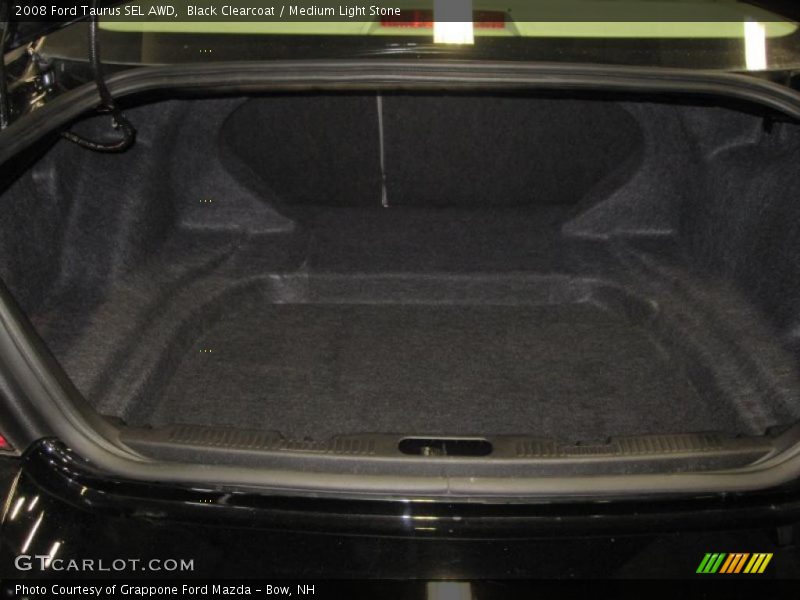 Black Clearcoat / Medium Light Stone 2008 Ford Taurus SEL AWD
