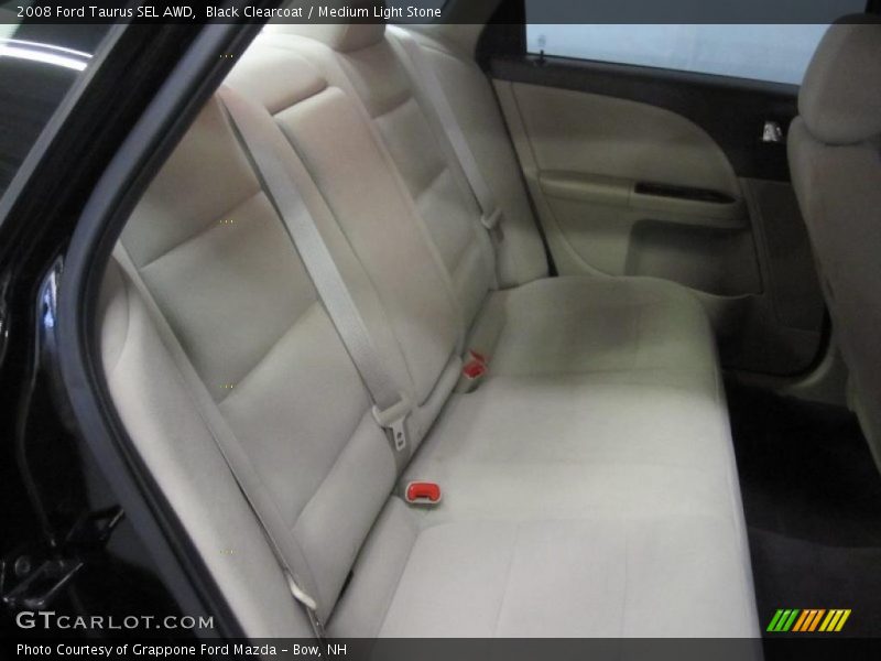Black Clearcoat / Medium Light Stone 2008 Ford Taurus SEL AWD