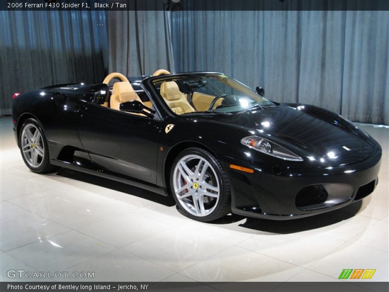 Black / Tan 2006 Ferrari F430 Spider F1