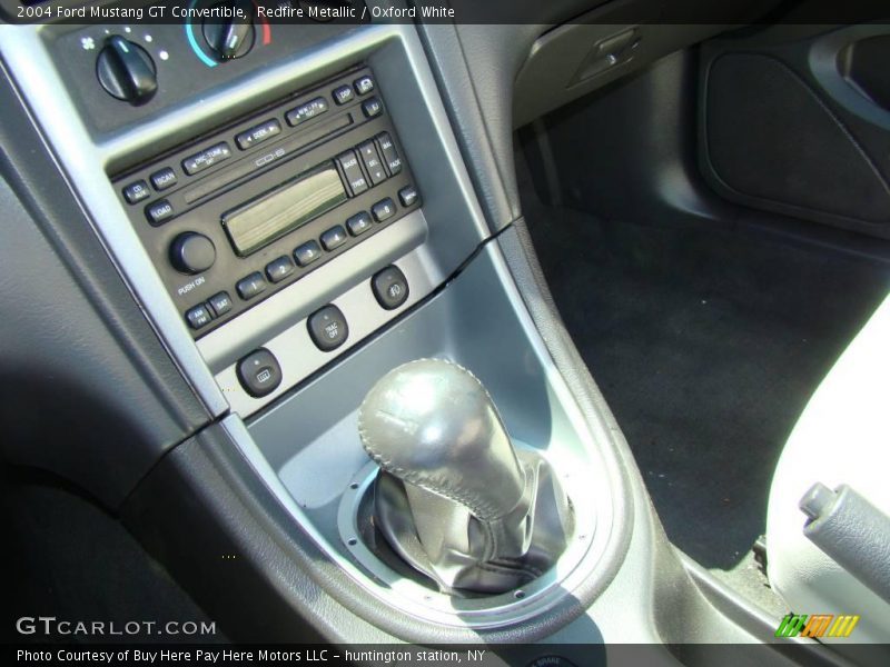 Redfire Metallic / Oxford White 2004 Ford Mustang GT Convertible