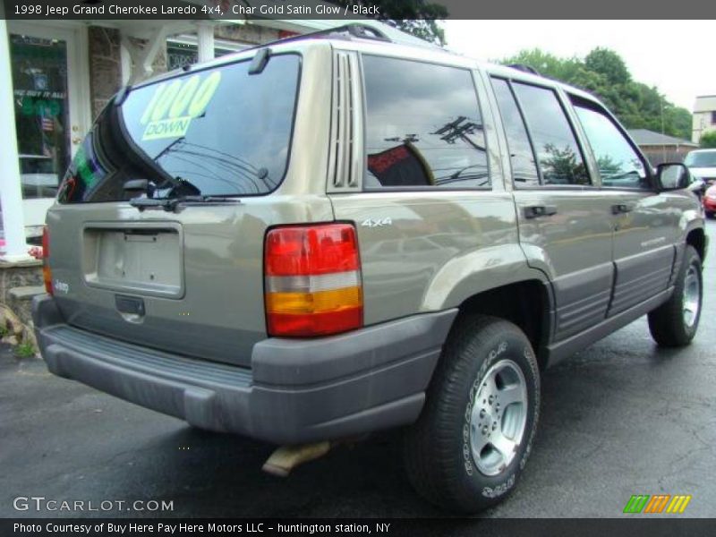 Char Gold Satin Glow / Black 1998 Jeep Grand Cherokee Laredo 4x4