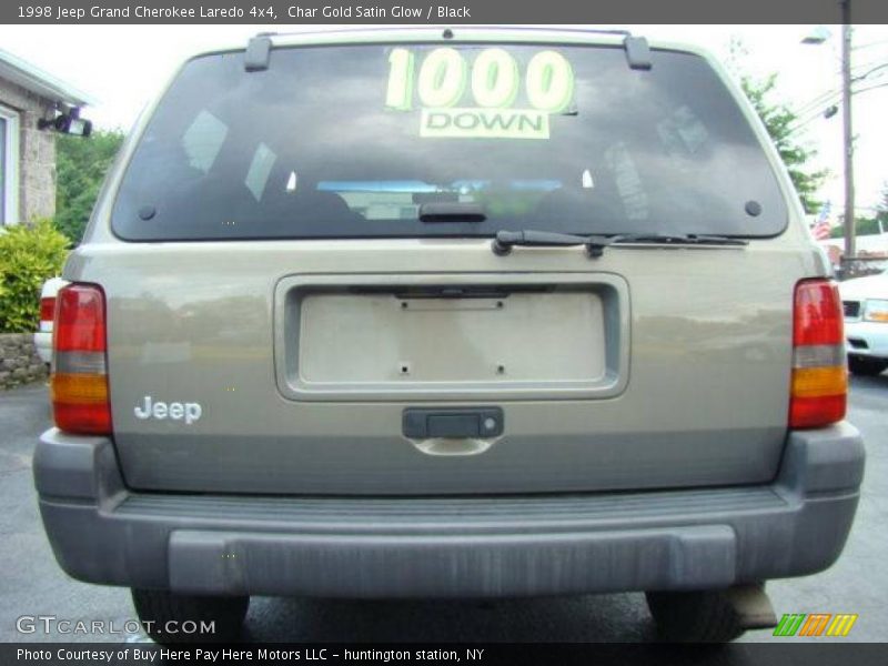 Char Gold Satin Glow / Black 1998 Jeep Grand Cherokee Laredo 4x4