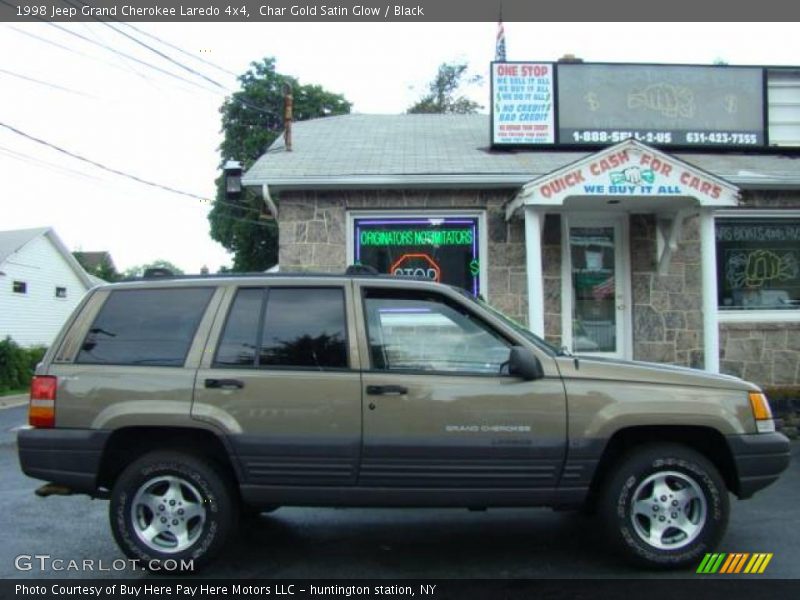 Char Gold Satin Glow / Black 1998 Jeep Grand Cherokee Laredo 4x4