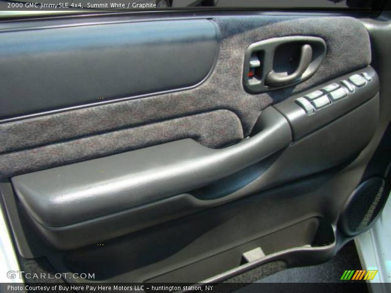 Summit White / Graphite 2000 GMC Jimmy SLE 4x4