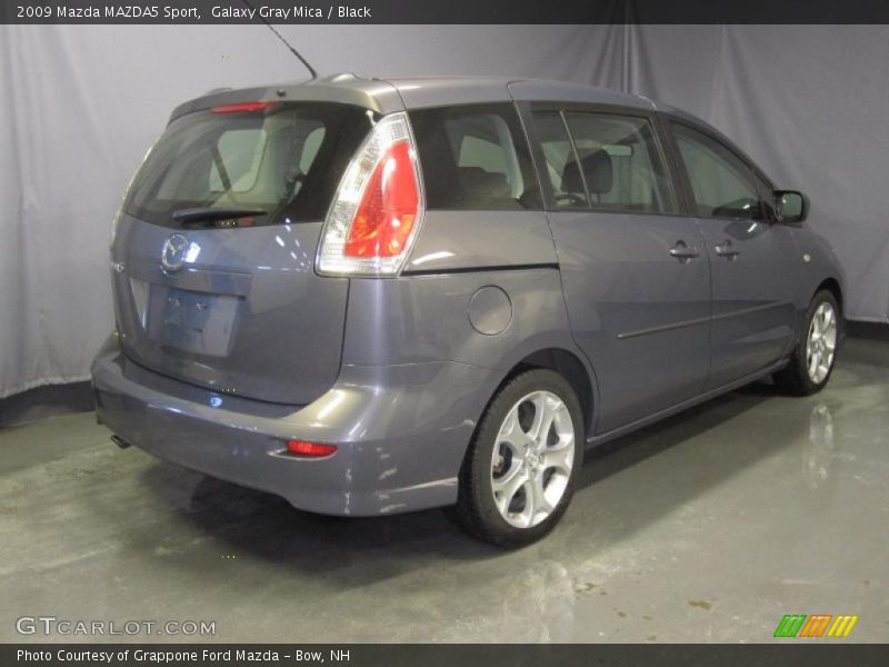 Galaxy Gray Mica / Black 2009 Mazda MAZDA5 Sport