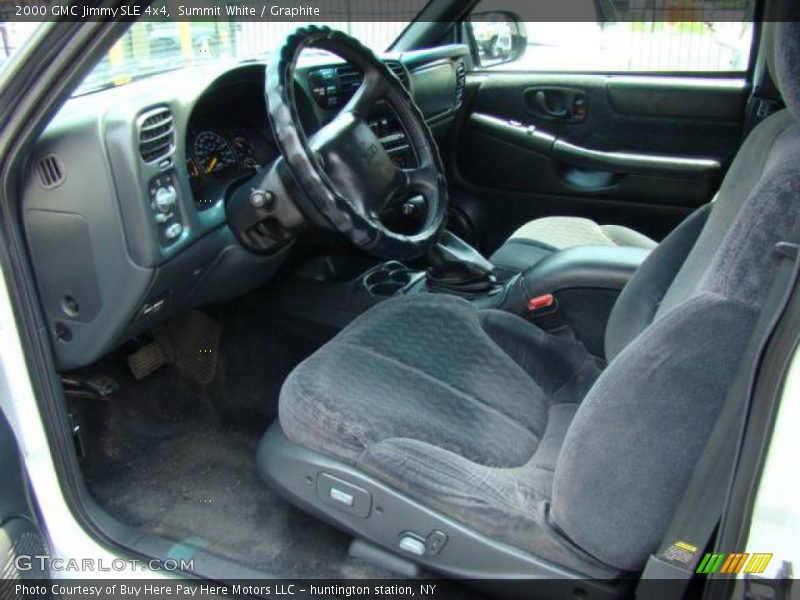 Summit White / Graphite 2000 GMC Jimmy SLE 4x4