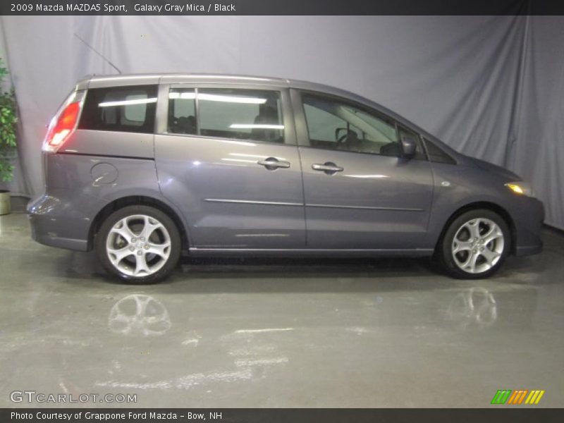 Galaxy Gray Mica / Black 2009 Mazda MAZDA5 Sport
