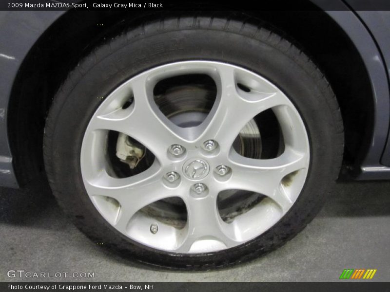 Galaxy Gray Mica / Black 2009 Mazda MAZDA5 Sport