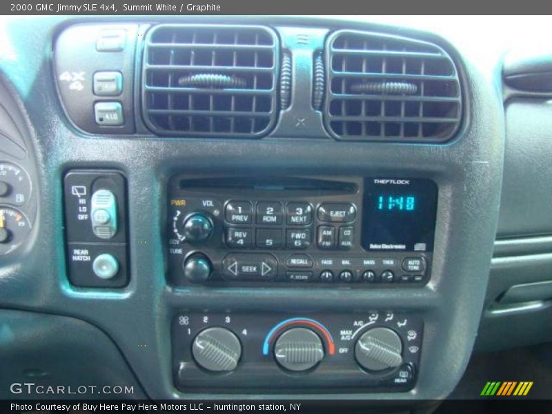 Summit White / Graphite 2000 GMC Jimmy SLE 4x4