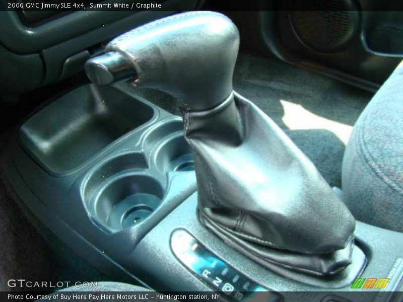 Summit White / Graphite 2000 GMC Jimmy SLE 4x4