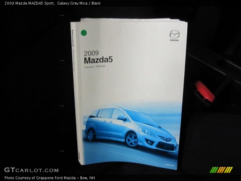 Galaxy Gray Mica / Black 2009 Mazda MAZDA5 Sport