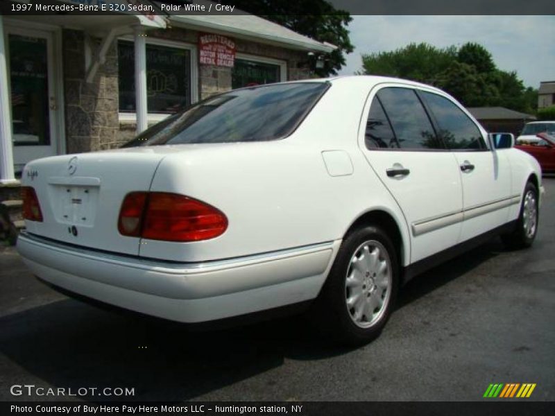 Polar White / Grey 1997 Mercedes-Benz E 320 Sedan