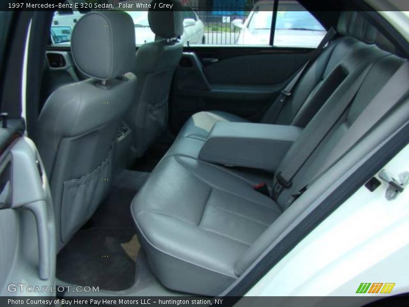 Polar White / Grey 1997 Mercedes-Benz E 320 Sedan