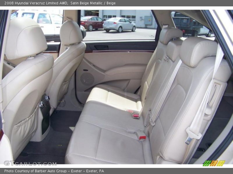 Satin Beige Metallic / Beige 2008 Hyundai Veracruz Limited AWD