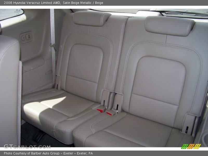 Satin Beige Metallic / Beige 2008 Hyundai Veracruz Limited AWD