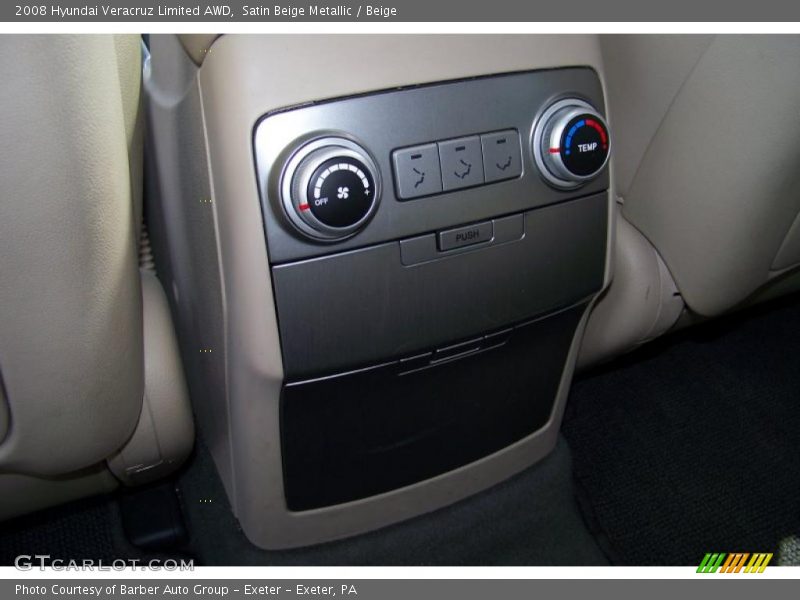 Satin Beige Metallic / Beige 2008 Hyundai Veracruz Limited AWD