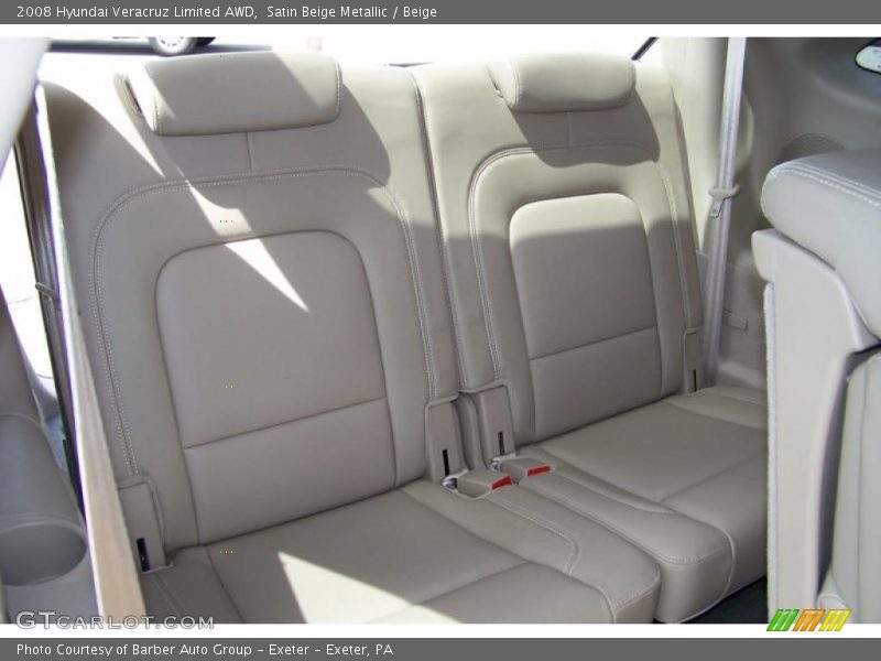 Satin Beige Metallic / Beige 2008 Hyundai Veracruz Limited AWD