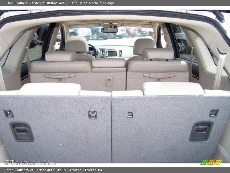 Satin Beige Metallic / Beige 2008 Hyundai Veracruz Limited AWD