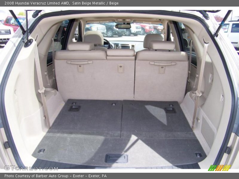 Satin Beige Metallic / Beige 2008 Hyundai Veracruz Limited AWD