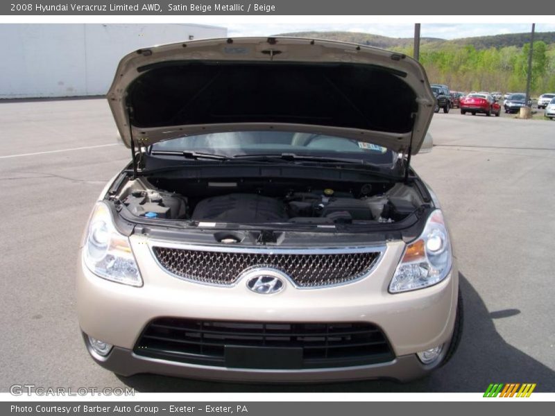 Satin Beige Metallic / Beige 2008 Hyundai Veracruz Limited AWD