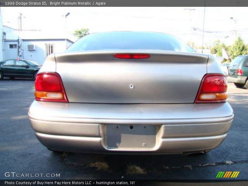 Bright Platinum Metallic / Agate 1999 Dodge Stratus ES