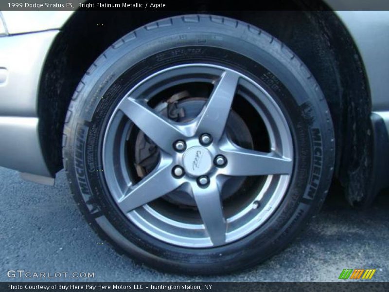 Bright Platinum Metallic / Agate 1999 Dodge Stratus ES