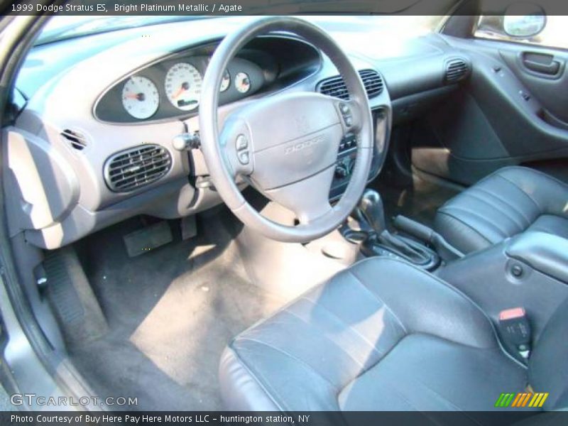 Bright Platinum Metallic / Agate 1999 Dodge Stratus ES