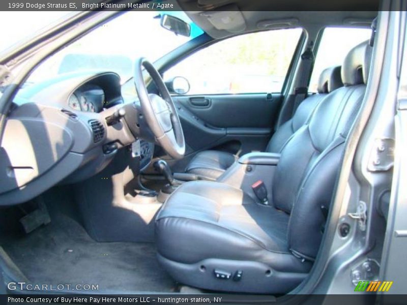 Bright Platinum Metallic / Agate 1999 Dodge Stratus ES