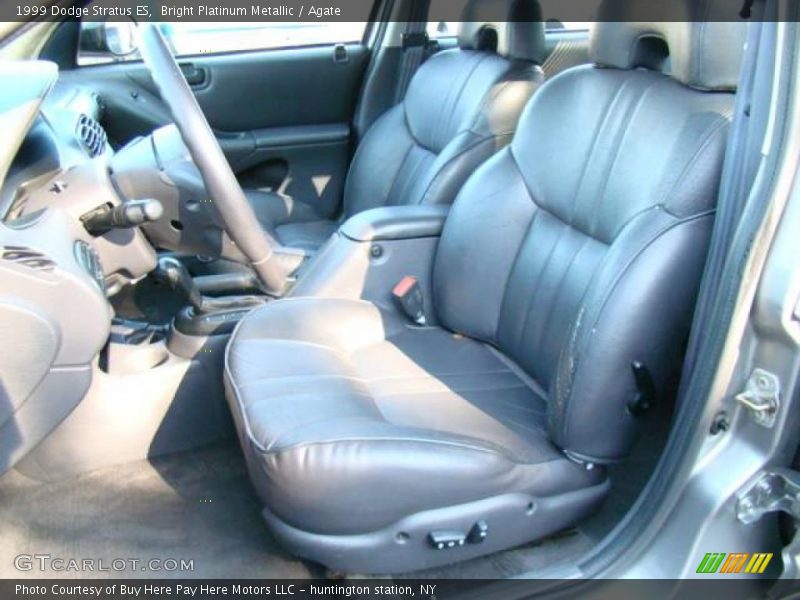 Bright Platinum Metallic / Agate 1999 Dodge Stratus ES